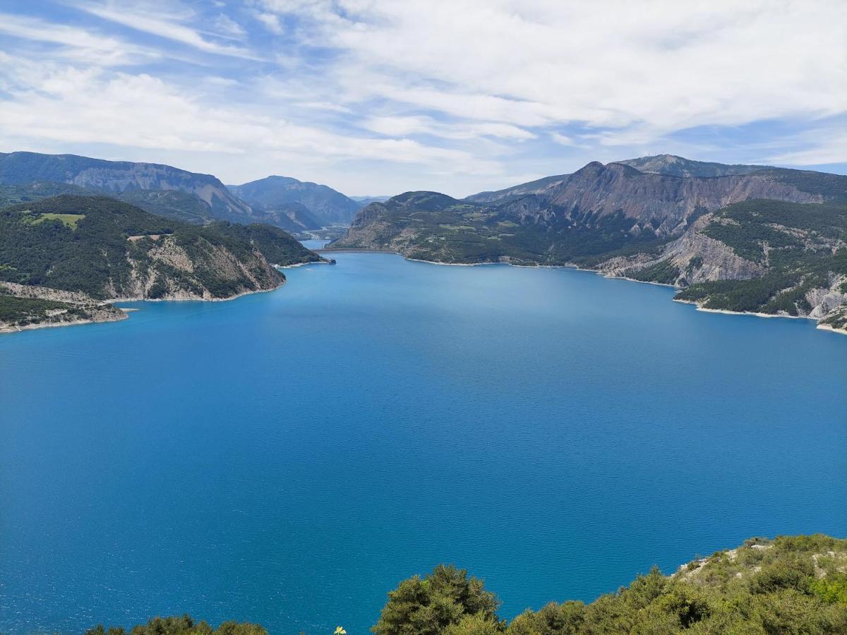Joli T2 - Vue Sur Lac - 5 Min Du Plan D'Eau D'Embrun 巴拉迪亚 外观 照片